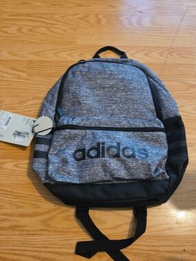 adidas Youth Classic 3S Jersey Onix Gray/Black Backpack